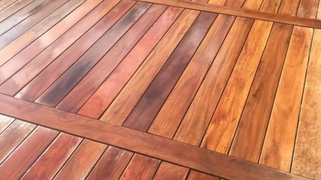 Terrasse bois en Cumaru