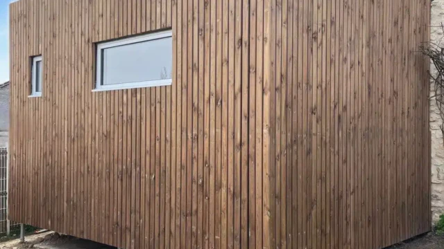 Extension de maison en pierres en Dordogne