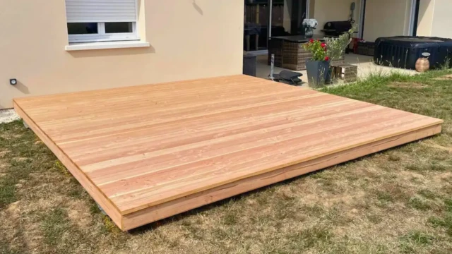 Ajout d'une terrasse à de l'existant à Gardonne